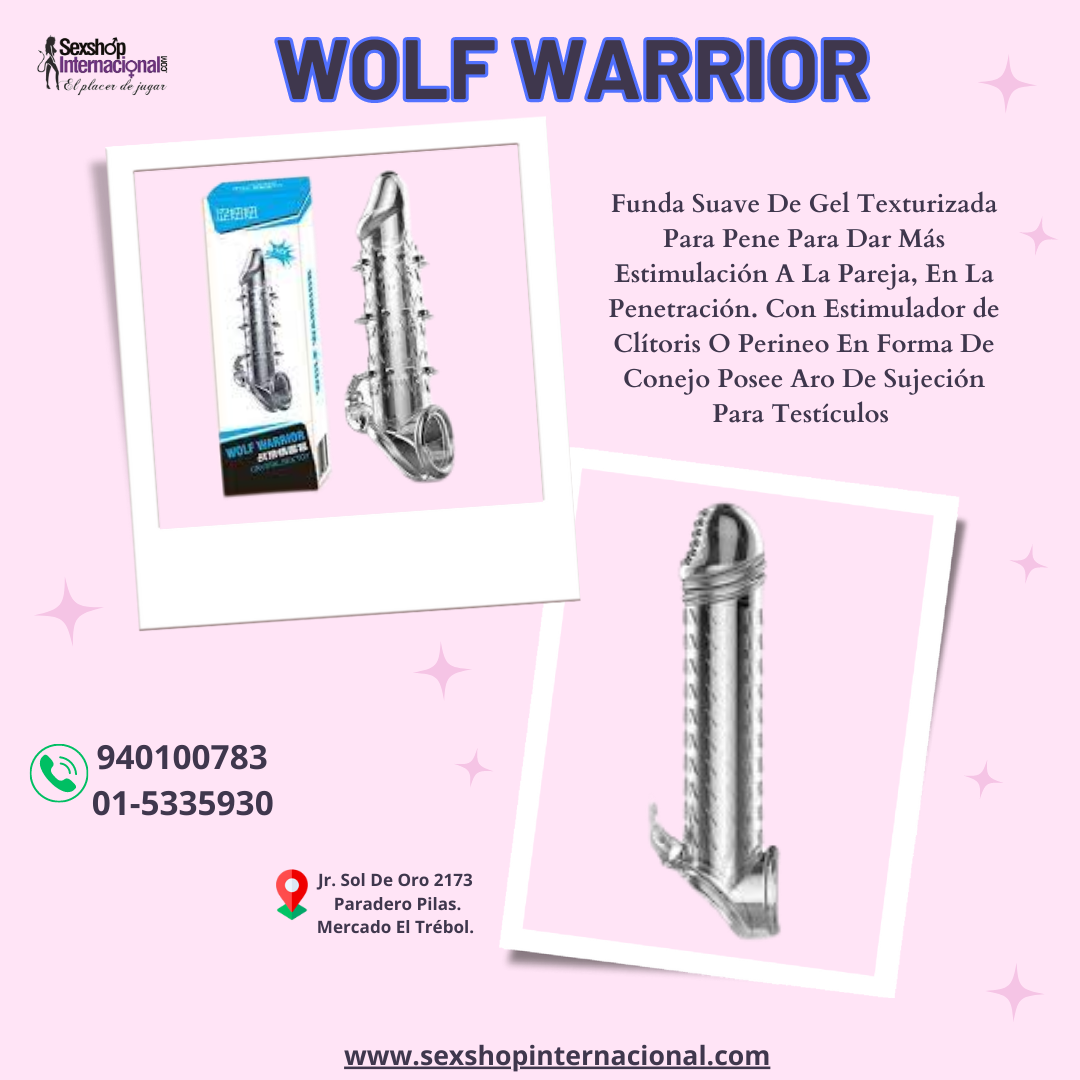 WOLF WARRIOR FUNDA EXTENSORA DE PN 